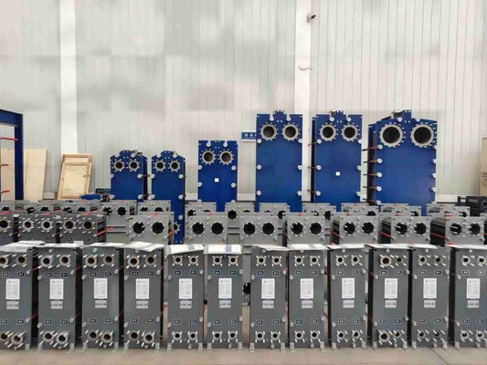 Clamped Connection Brazed Plate Heat Exchanger Used In Food Industry